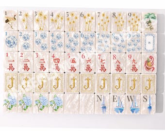 Southern Charm Mahjong Set PRINTED