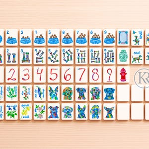 Dog Rescue Mahjong Set