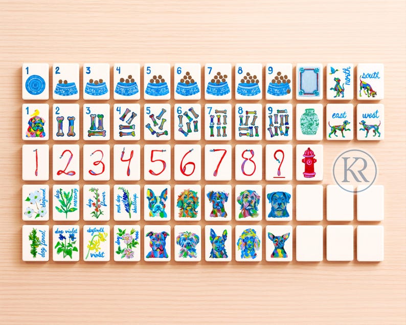 Dog Rescue Mahjong Set image 1
