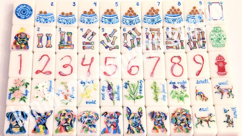 Dog Rescue Mahjong Set image 2