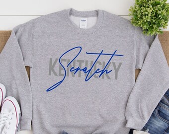 Customized Mascot Sweatshirt, Custom Mascot University Sweater, Personalized College Mascot Crewneck