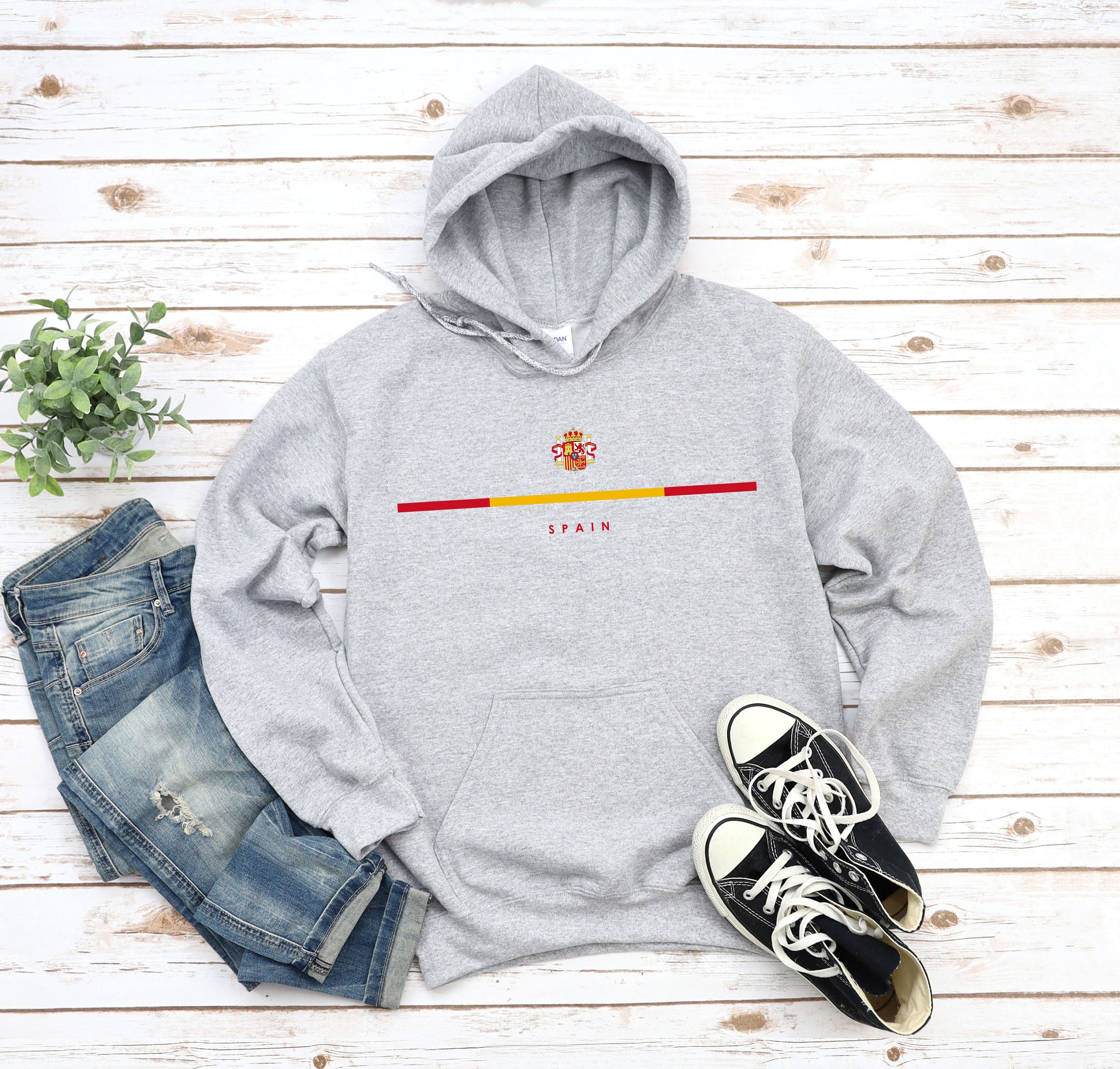 Spain Hoodie - Etsy