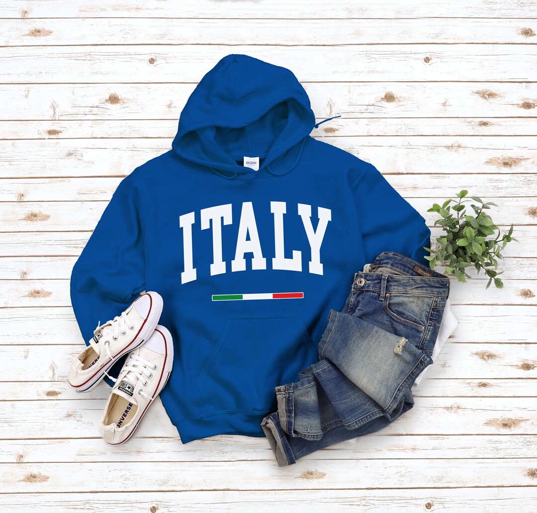 Italy Hoodie Sweatshirt Comfort Italia Sweater Cool Italiano Etsy
