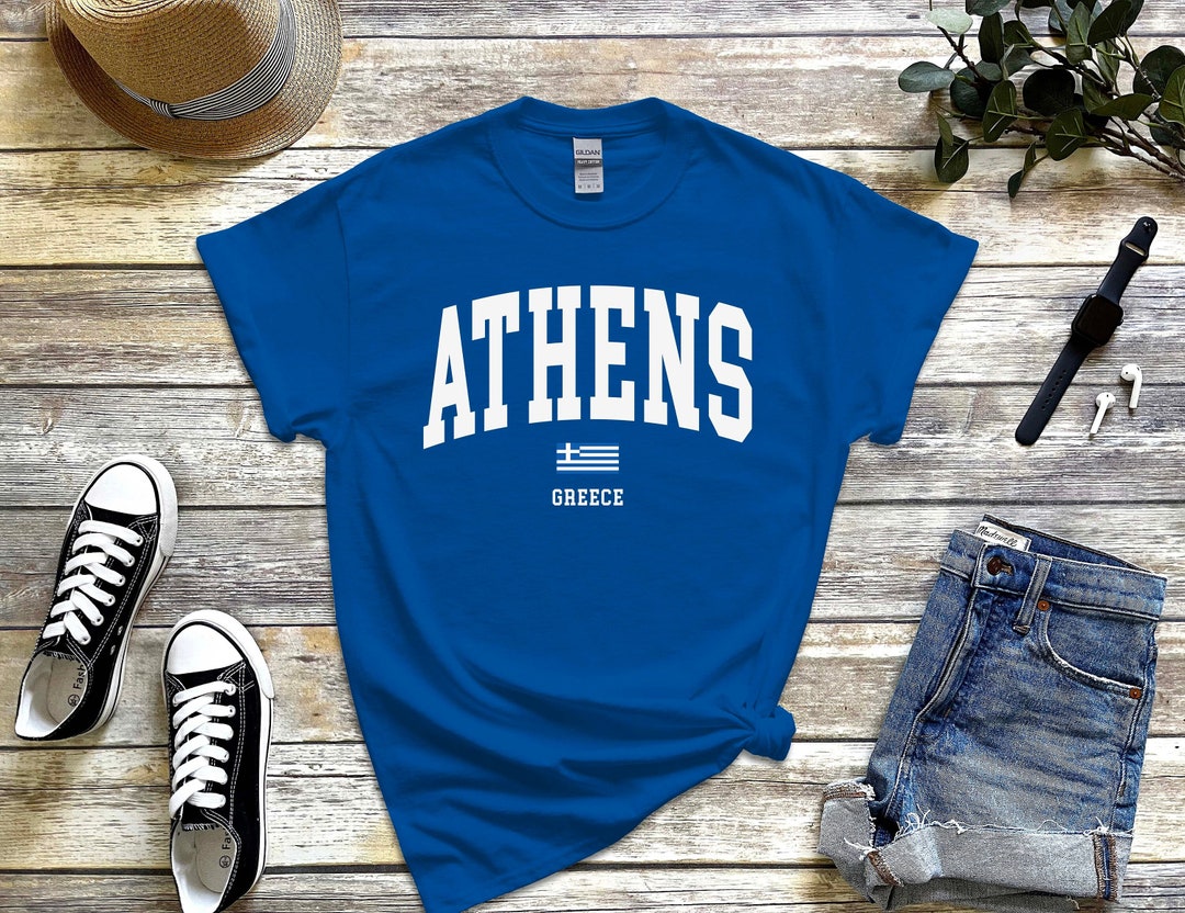 Athens embroidered shirt