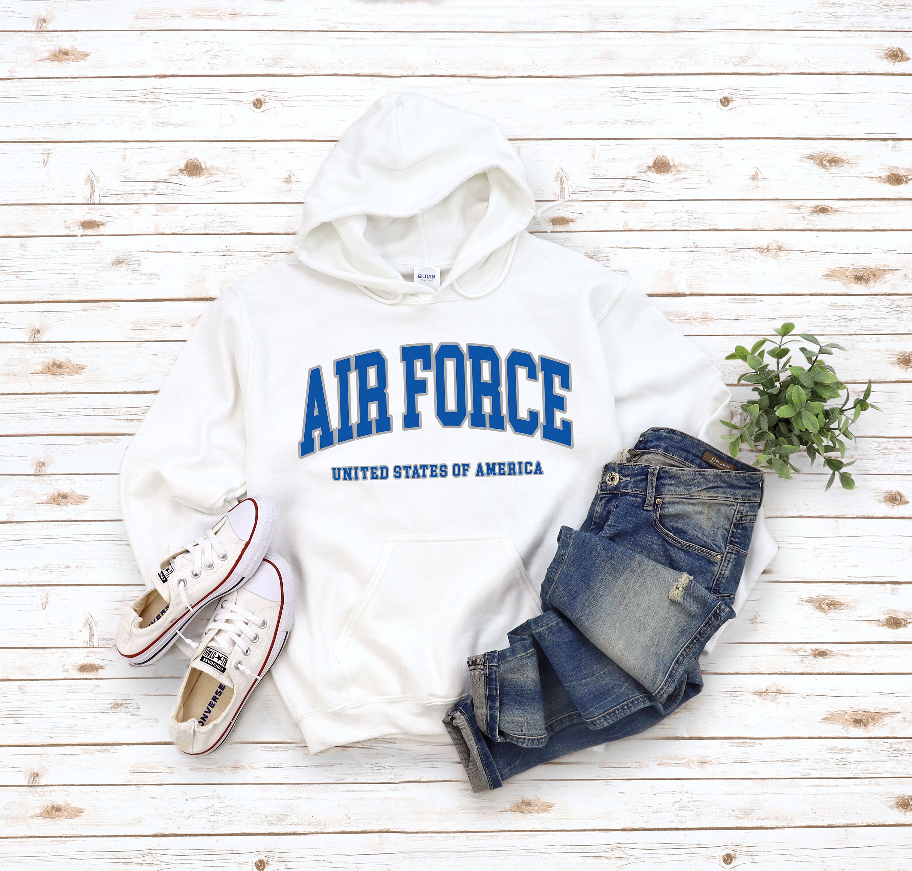 US Air Force Hoodie Sweatshirt Comfort Air Force Sweater Army Hooded Pullover US Army Gift Unisex S 5XL Etsy