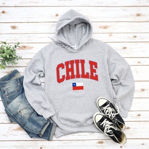 Chili Sweat à capuche, Cool Comfort Chili Pull, Pull chiliens avec drapeau S-5XL Unisexe