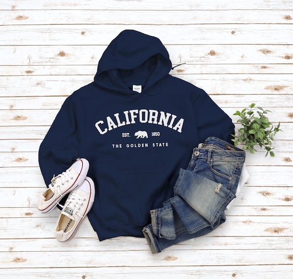 Map California Love Hooded Baby Onesie Map California Love Hooded Baby Onesie
