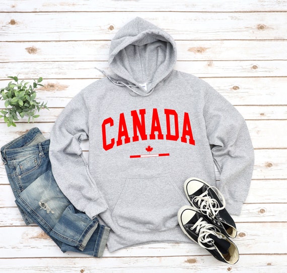 Buy Canada Hoodie Sweatshirt Cool Canada Sweater Coat of Arm Canada Flag Custom Personalized Pullover S 5XL Unisex Online in India Etsy