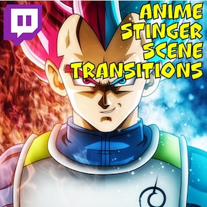 Anime Style Stream Scene Transitions with Audio