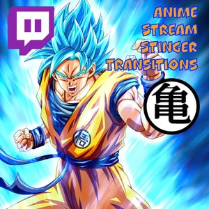 Anime Style Stream Scene Transitions with Audio