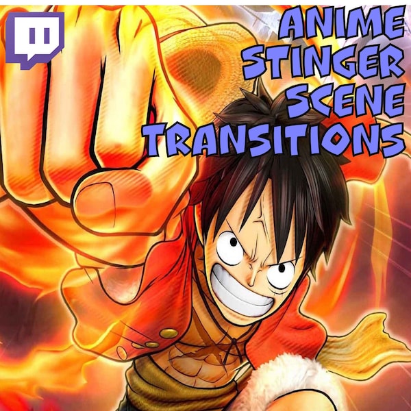 Anime Style Stream Scene Transitions