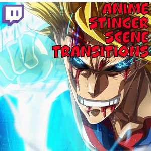 Anime Style Stream Scene Transitions