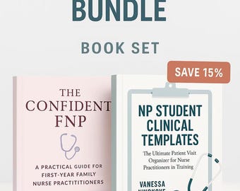 NP Clinical Bundle – SOAP Note Templates + Practice Guide | Fnp School Tools