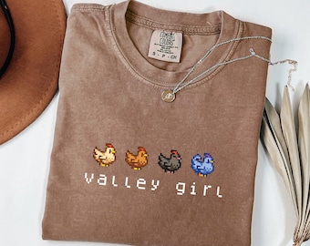Stardew Valley Shirt, Stardew Valley Gifts, Stardew Valley Merch, Video Game Shirt, Gaming Shirt, Gamer Gifts for Her, Comfort Colors