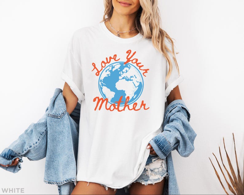 Comfort Color® Earth Day Shirt, Love Your Mother T-shirt, Protect Earth, Nature Lover Gift, Respect the Locals, Climate Change Tee image 15