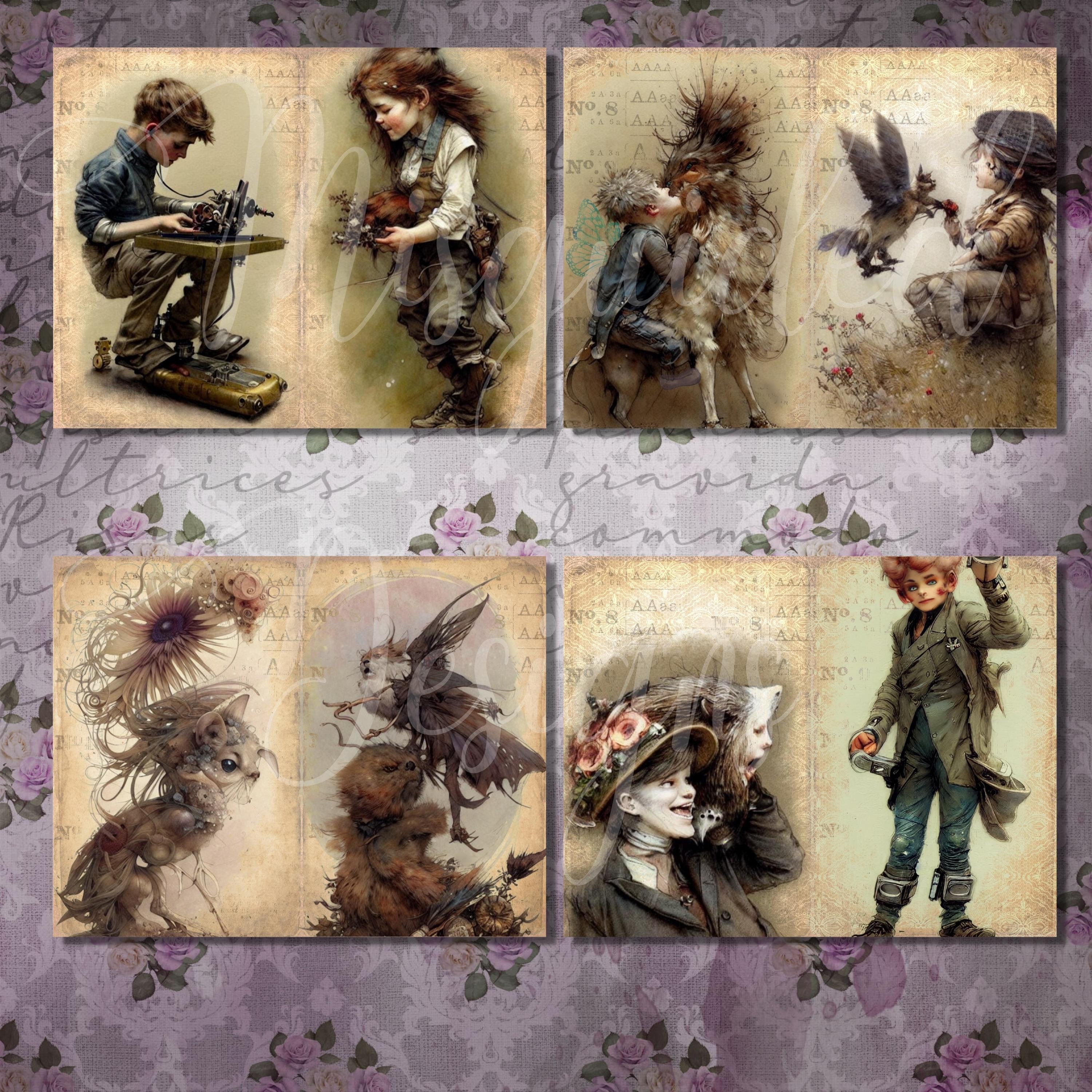 Junk Journal Kit Digital Journal Kit Printable Journal - Etsy