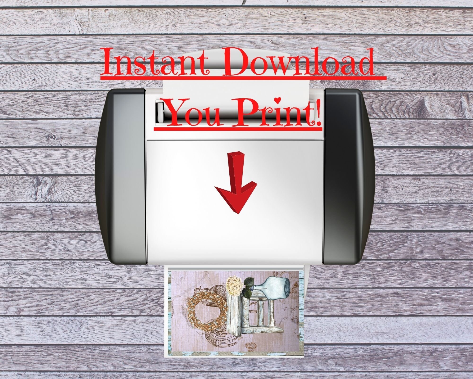 Printable Farmhouse Junk Journal Kit Instant Download - Etsy
