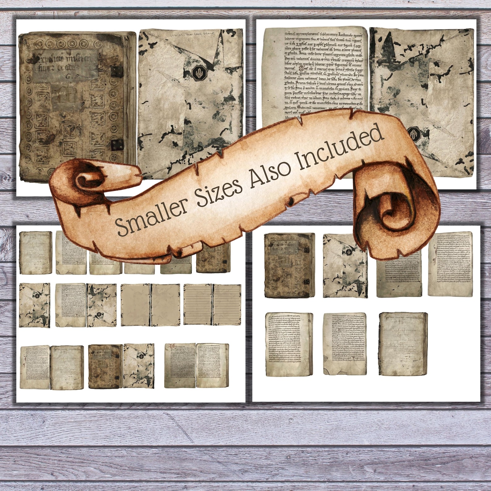 Rare Vintage Book Page Printable Old Book Page Prints for Junk Journals Authentic Vintage Book