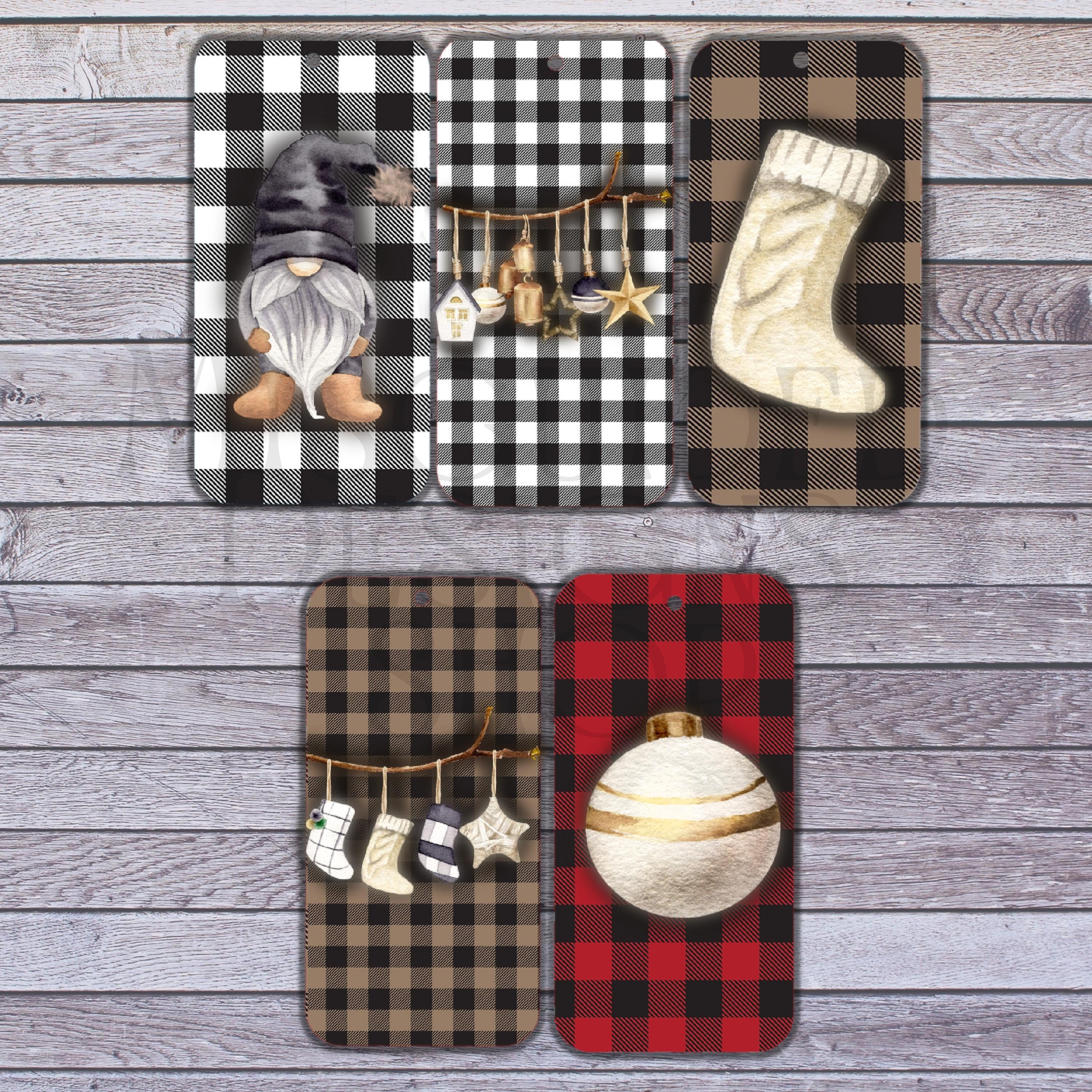 Printable Buffalo Plaid Gift Tags Hang Tagschristmas Gift - Etsy