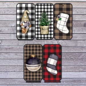 Printable Buffalo Plaid Gift Tags, Hang Tags,christmas Gift Tags, Junk ...