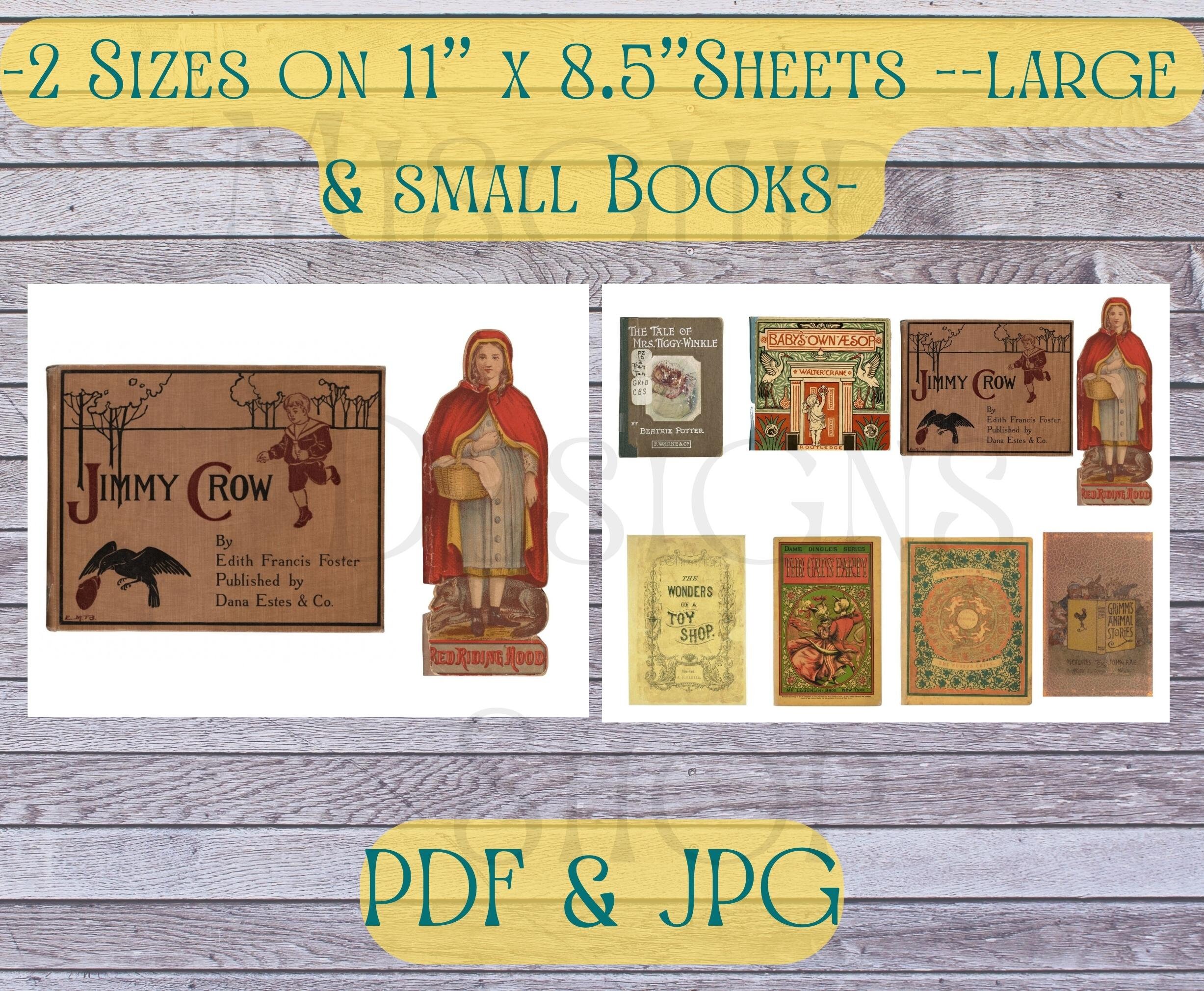 Printable Vintage Childrens Books Book Covers Vintage - Etsy