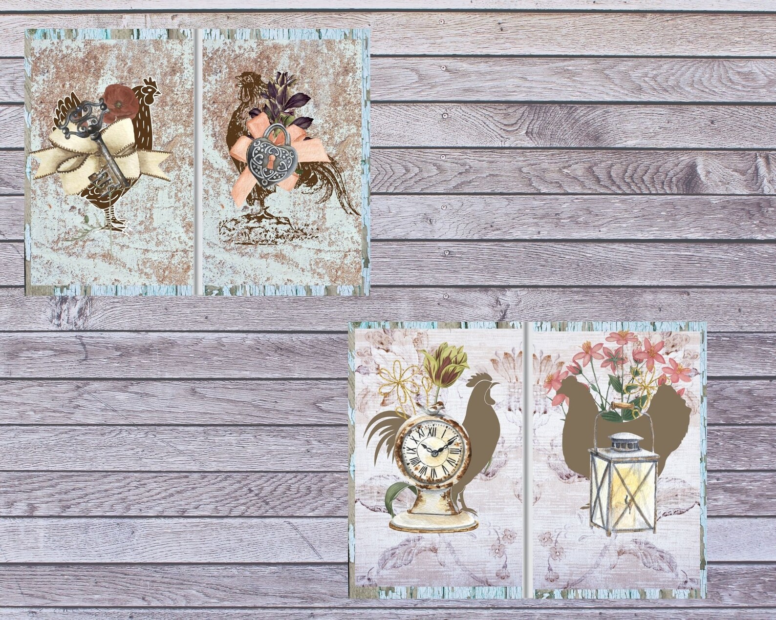 Printable Farmhouse Junk Journal Kit Instant Download - Etsy