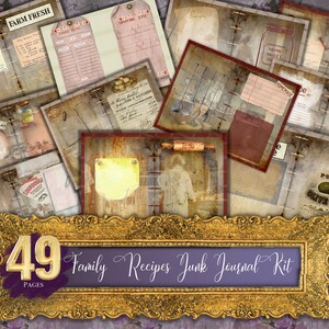 DIY Recipe Journal Kit: Druckbare Seiten für den perfekten Kochbegleiter
