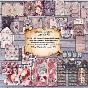 Beautiful Creatures Add On Junk Journal Kit Printable Paper Digital Kit Ephemera Junk Journal Printable Download