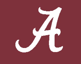 Patroon gehaakte deken Alabama A (c2c inclusief schriftelijke instructies)
