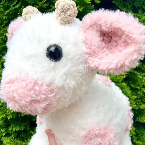 Crochet Cow Pattern Etsy
