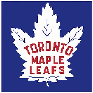 Toronto Maple Leaf's Crochet Blanket Pattern (c2c mit schriftlicher Anleitung)