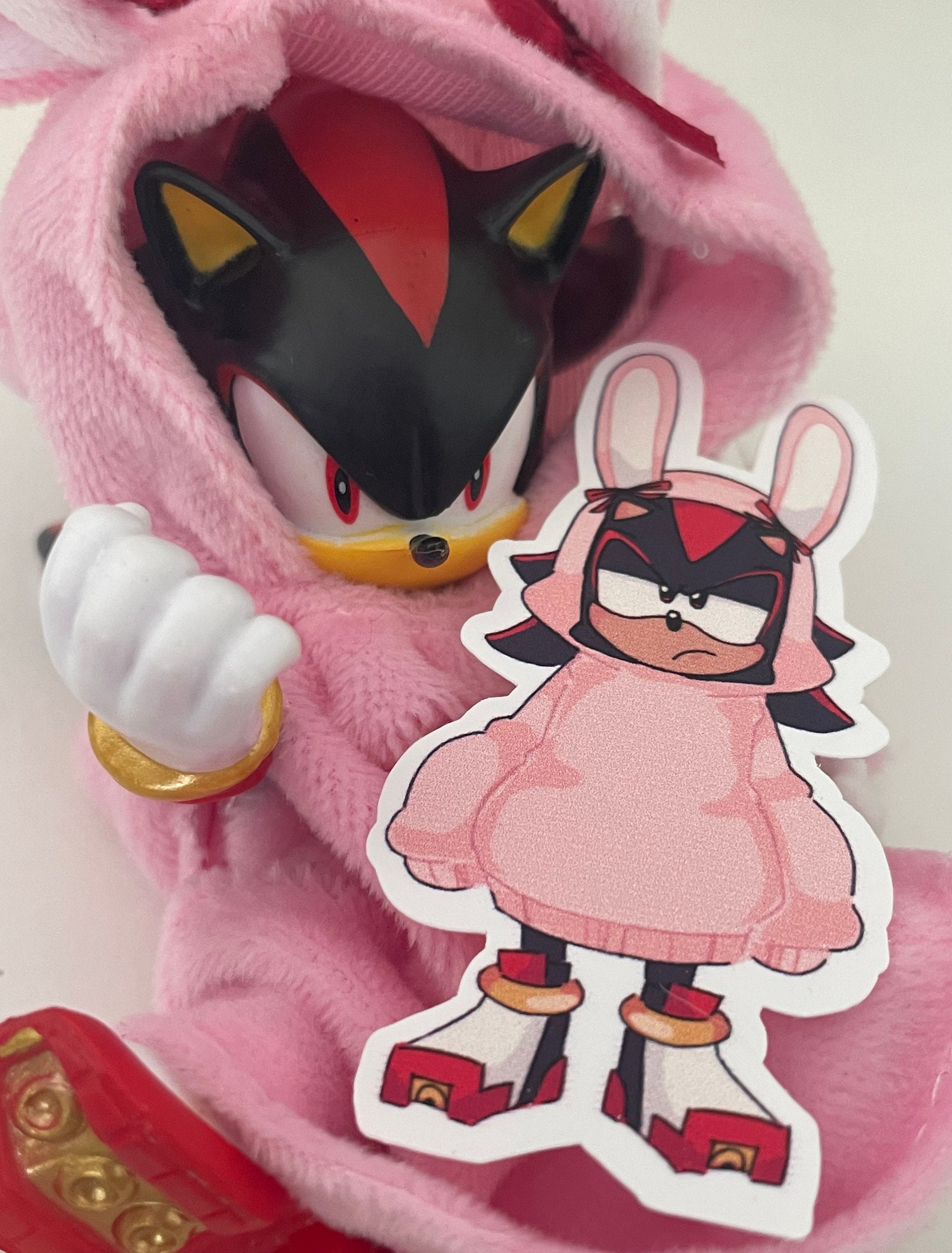 Shadow Meme Sticker Knock Knock It's Knuckles Sonic 