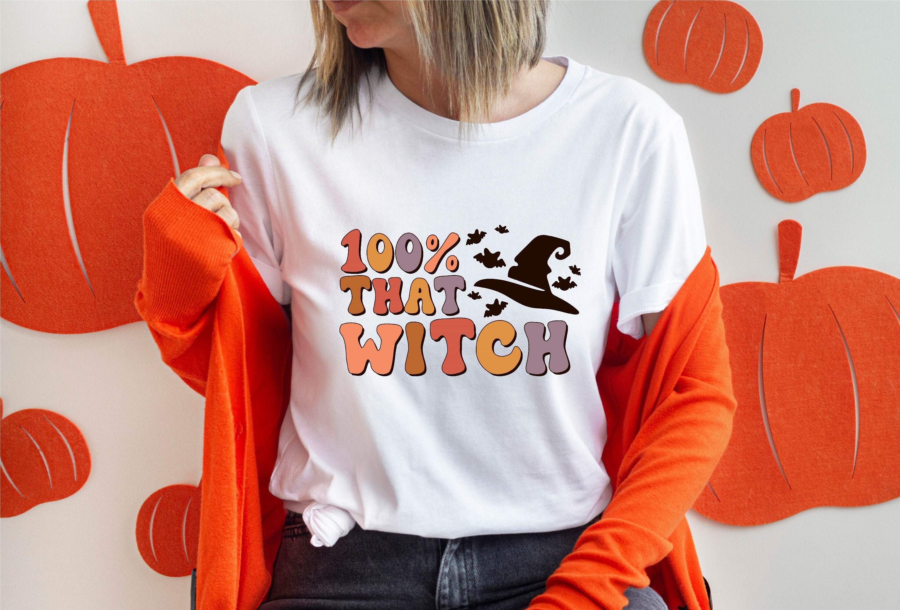 Discover 100 Percent That Witch Spooky Season T-Shirt