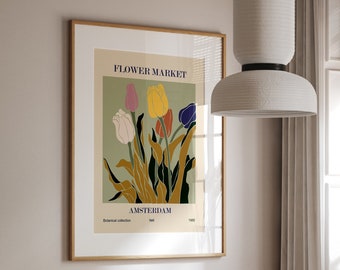 Matisse Print, Henri Matisse Digital Download Wall Art, Flower Market Digital Print, Print Download, Digital Download, Art Prints Download