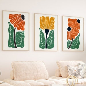 Matisse Set of 3 Digital Prints, Henri Matisse Set of 3 Prints, Matisse Wall Art, Matisse Print Digital, Wall Art Prints, Matisse Poster