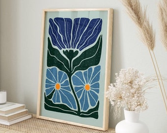 Matisse Print, Henri Matisse Digital Download Wall Art, Digital Prints, Matisse Print Download, Digital Download, Abstract Flowers Print