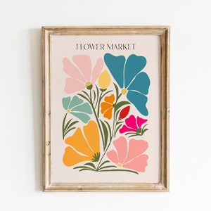 Flower Market Poster, Matisse Print, Henri Matisse Print Wall Art, Digital Download Wall Print, Large Printable Art, Nature Art image 5