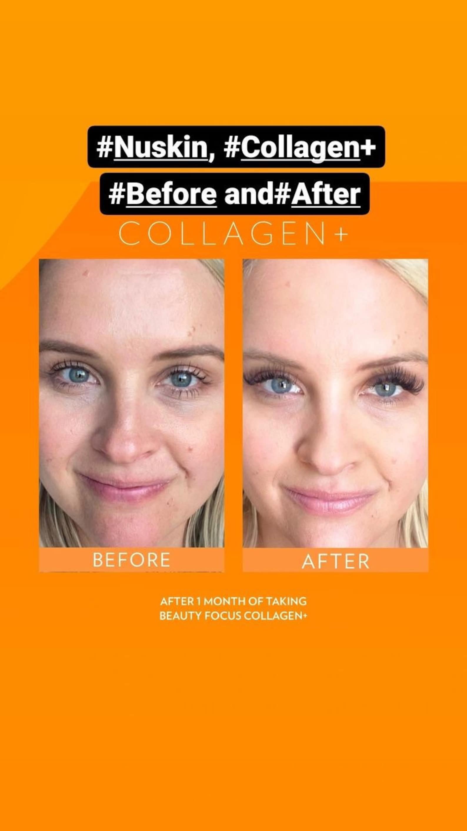 Nuskin Beauty Focus Collagen Plus Hydration and Elasticity Etsy Australia