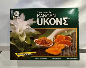 Organic Ukon Turmeric Multivitamin Vegeterian capsules