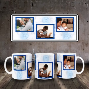 11oz & 15oz Mug Sublimation Designs.dad png.Mug PNG File Digital Download, Coffee Mug Png, Mug Template.father&#39;s day mug full wrap.dad png