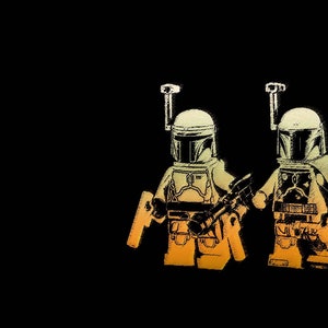 Art Decor Boba Fett and Jango Fett