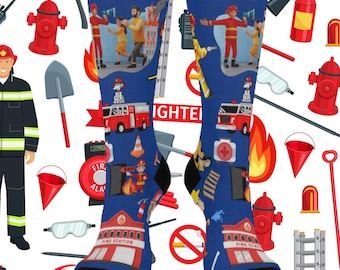 Fireman Socks - Perfect gift for Fireman, Fireman gift, Retirement gift, Retirement socks, Birthday, Holiday, BFF gift