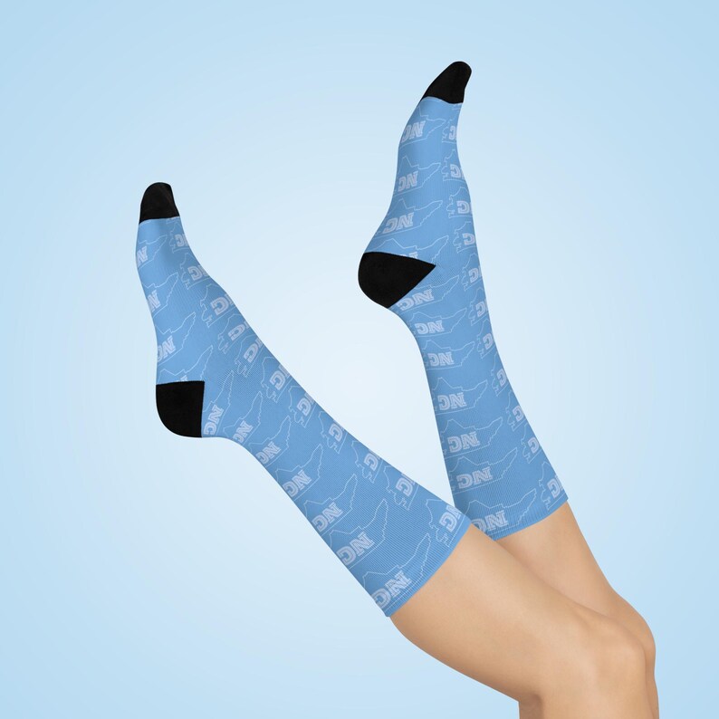 North Carolina Socks - Perfect North Carolina gifts, Birthday Socks gift, Unique souvenir Gift, , Holiday, BFF gift image 2
