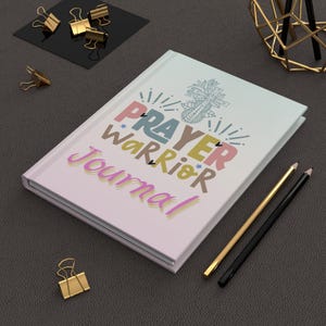 Prayer warrior Inspirational Hardcover Journal - Ein Tag nach dem anderen, Self-Care Journal, Dankbarkeits-Journal, Schreib-Tagebuch, Einem Tag nach dem Anderen, Einem