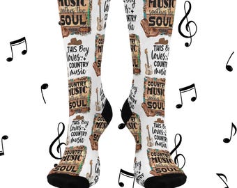 Skarpetki kowbojskie - idealny prezent dla kowboja, skarpetki rodeo, prezent dla kowboja, rodeo, prezent urodzinowy, wyjątkowy prezent w stylu western, prezent na święta, prezent dla najlepszego przyjaciela