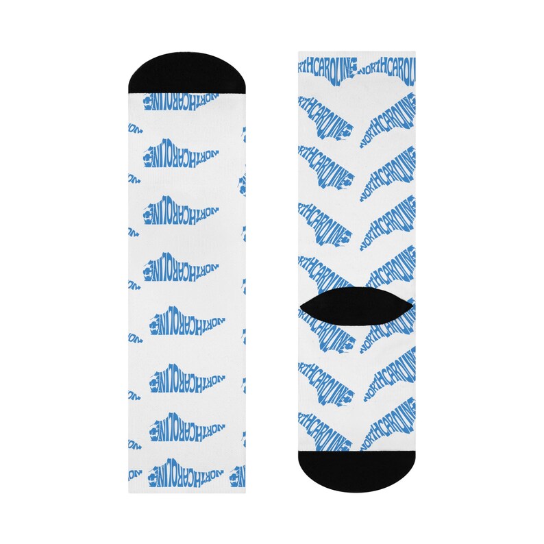 Calcetines de Carolina del Norte: regalos perfectos de Carolina del Norte, calcetines de cumpleaños, recuerdos únicos, calcetines novedosos, vacaciones, regalos para mejores amigos. imagen 5