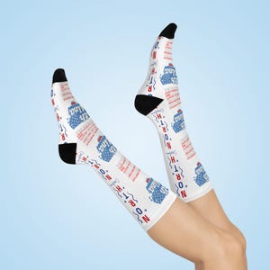 North Carolina Socks - Perfect gift for North CarolinaL, NC Souvenir gift, NC Fashion, Unique State Pride gift, , Holiday, BFF gift image 7
