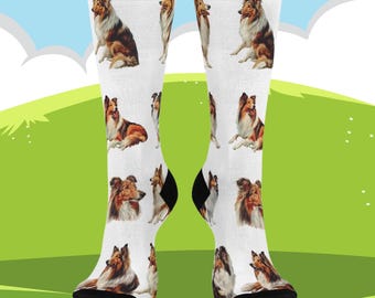 Dog Lovers Socks - Perfect Dog Lovers gift - Pet-Themed Socks, Fun Animal Print Socks, Birthday, Dog Fans, Pet Owners gift, Dog Mom gift,