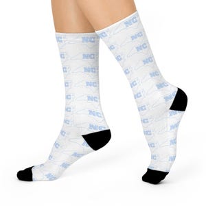 North Carolina Socken - Perfekte North Carolina Geschenke, Geburtstagssocken Geschenk, Einzigartiges Souvenir Geschenk, Andenken, Urlaub, BFF Geschenk Bild 3