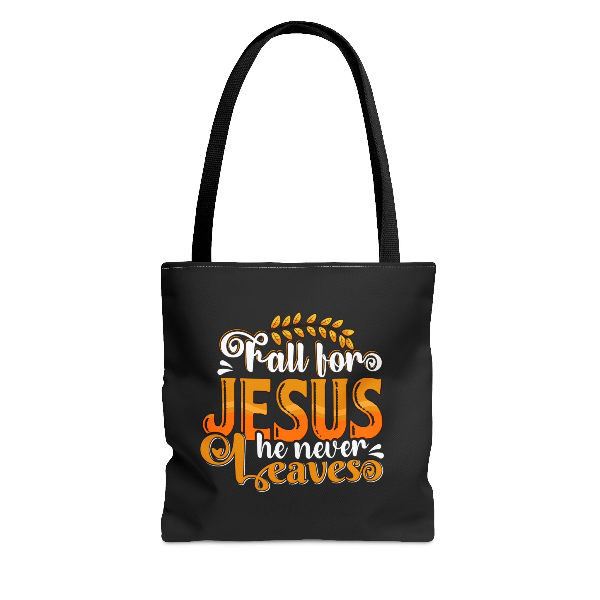 Fall for Jesus Tote Bag Faith Tote Bag Christian Tote Bag - Etsy